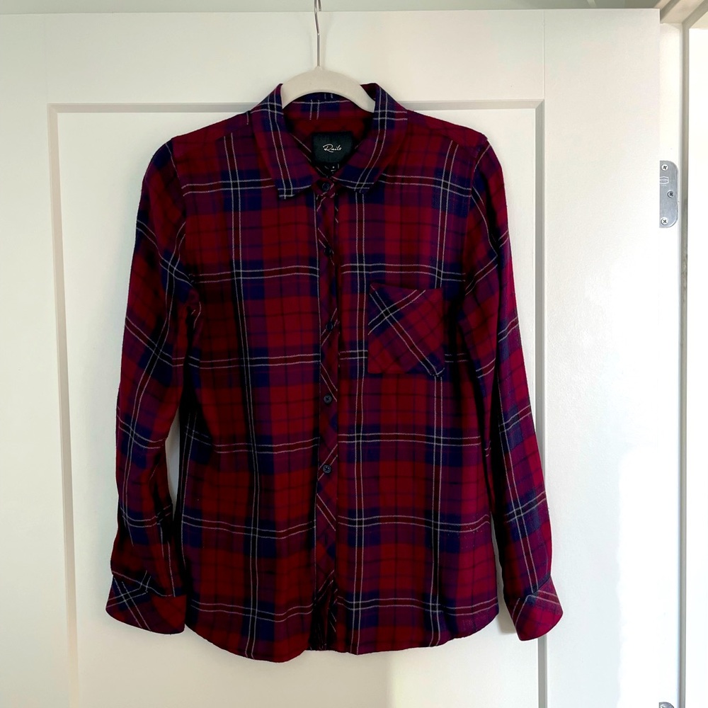 Rails plaid long sleeve shirt